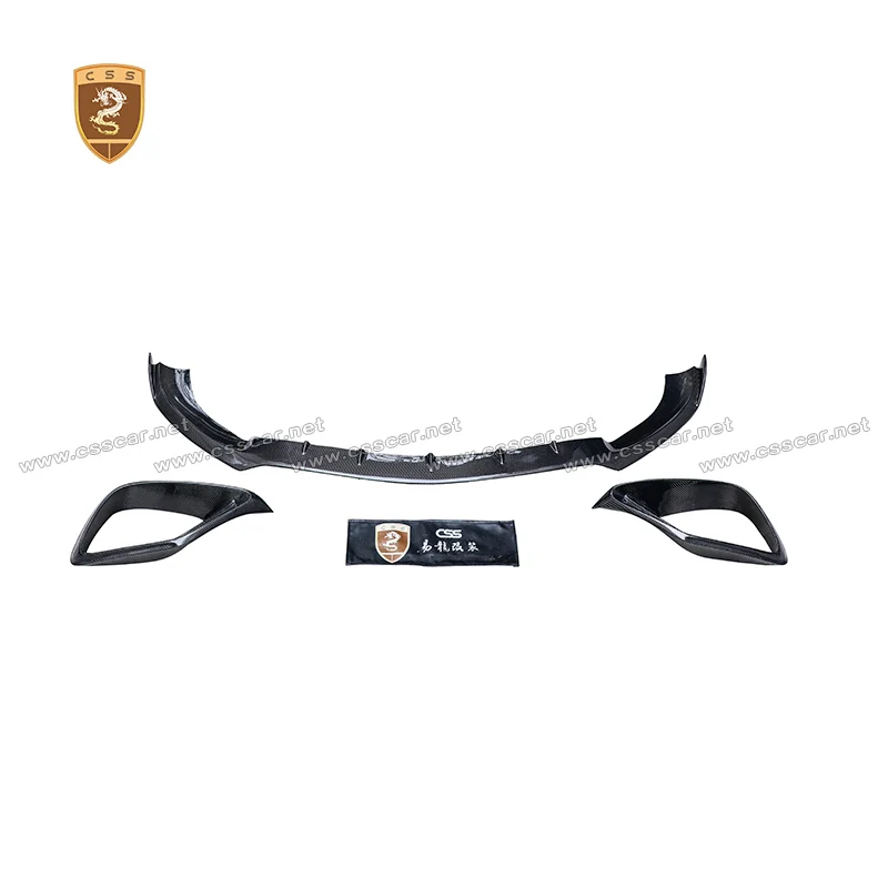 For Benz E Class E63AMG W213 upgrade Barb Style Car Front Splitter Lip Air Vent Cover Tail Racing Lid Wing Spolier Rear Diffuser