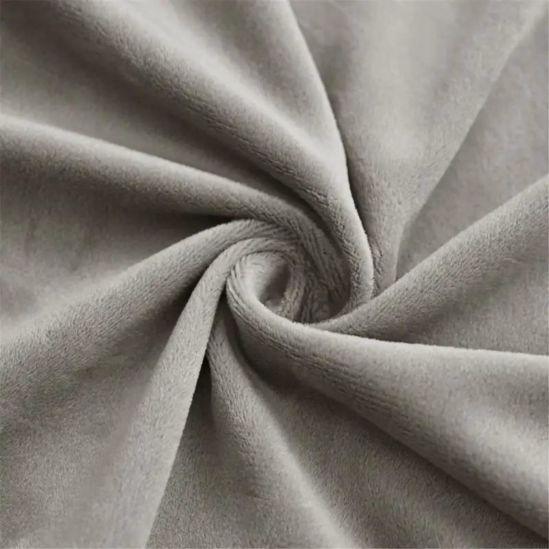 4Pcs Chair Cover with Tool-Frees Slip on Installation, Stretch Velvets Full-Coverage Design for Dining and Meeting Chairs 55KF