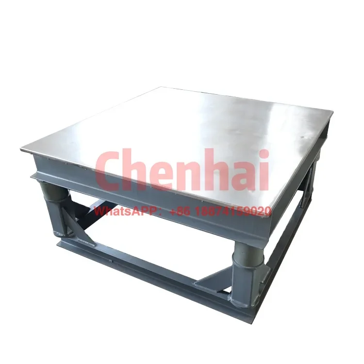 Cement Concrete casting mold tile paving vibrating shaking table