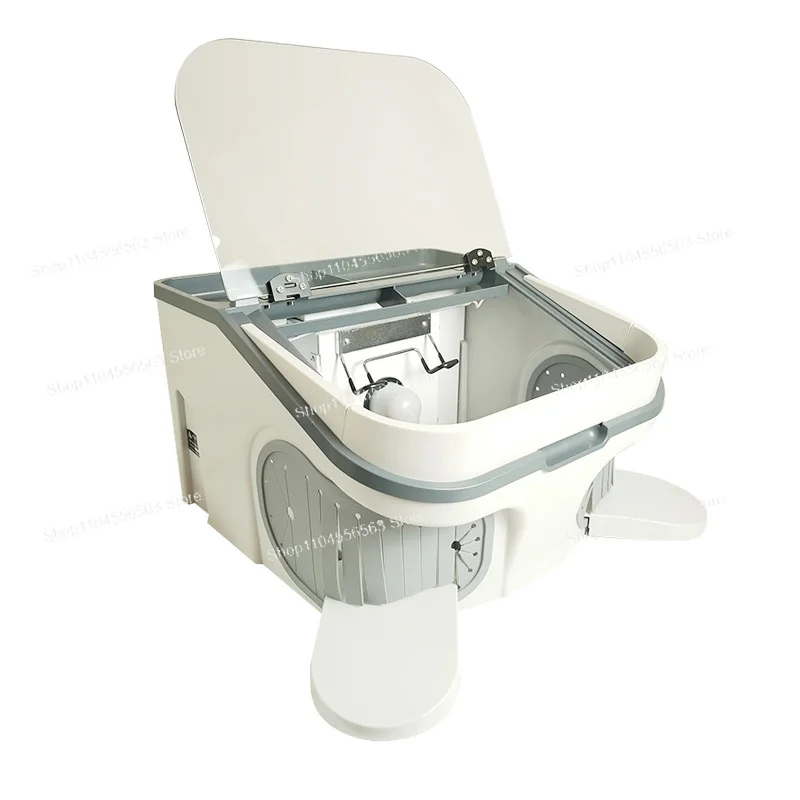 

​​Dental Lab Dust Hood JT-69 - LED Vacuum Cover for Grinding/Polishing Machines in Denture Manufacturing​