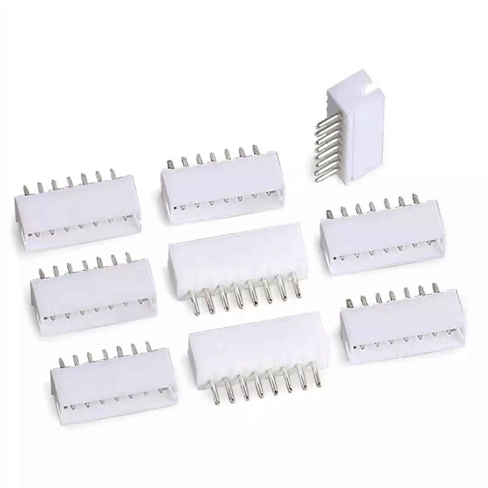 50Pcs ZH1.5MM Connector 180 degree Straight Pin Socket 2P3P4P5P6P7P8P9P10P12P 1.5MM Pitch Male Connector