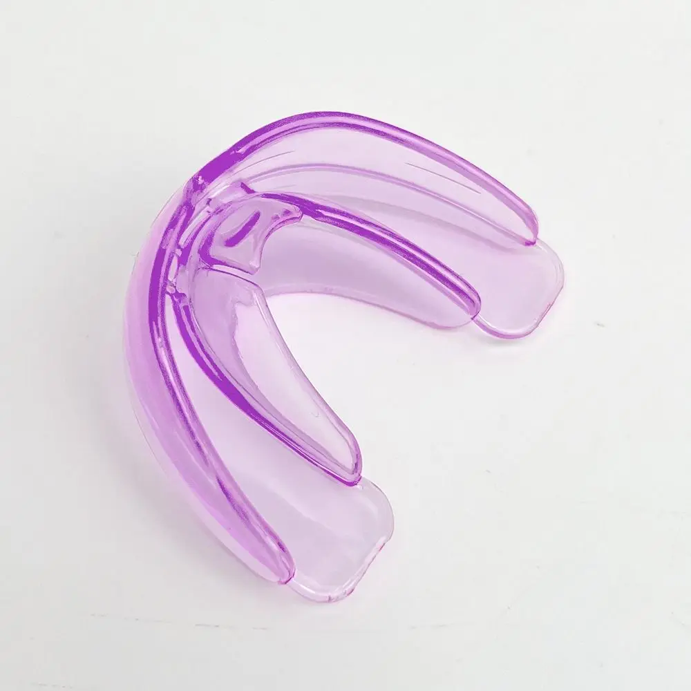 Sports Safety Silicone Teeth Protection Blue Purple Pink Professional Mouth Guard Rugby Adult