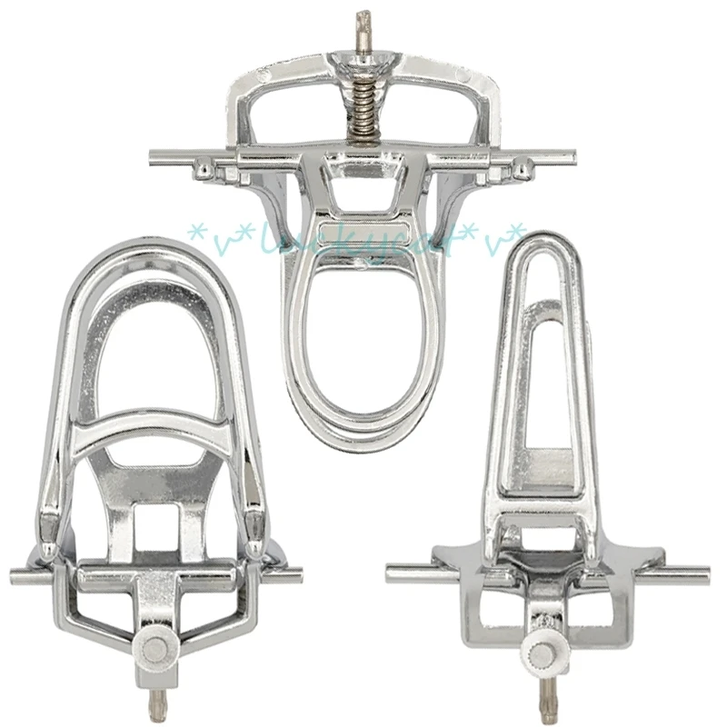 new  L/M/S Size Dental Lab simple Dental Occluding Articulator Zinc alloy Plated Full High Arch Adjustable for dental lab tool