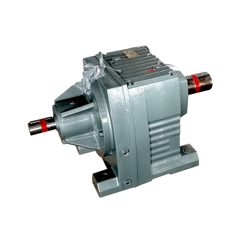 R series user-friendly industrial helical gear motor multi-specification reducer