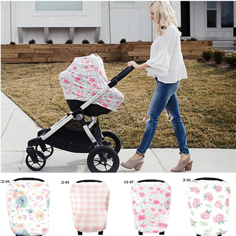 Nursing Scarf Breastfeeding Privacy Cover Infant Car Seat Stroller Baby Feeding Cover Universal Nursing Covers