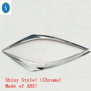 Přední světlomety, oční víčka a obočí, dekorační krycí lišta pro Toyota C-HR CHR 2016 - 2020, ABS příslušenství, exteriérová sada 10 nejlepší prodej Styling Chronogramu Toyota - №2