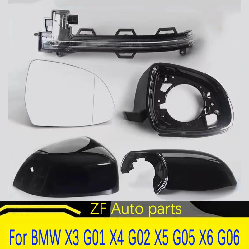 Auto Side Wing Spiegel Frame Voor BMW X3 G01 X4 G02 X5 G05 X6 G06 Vervangingen Onderdelen Auto Accessoires Exterieur Behuizing Trim Caps auto