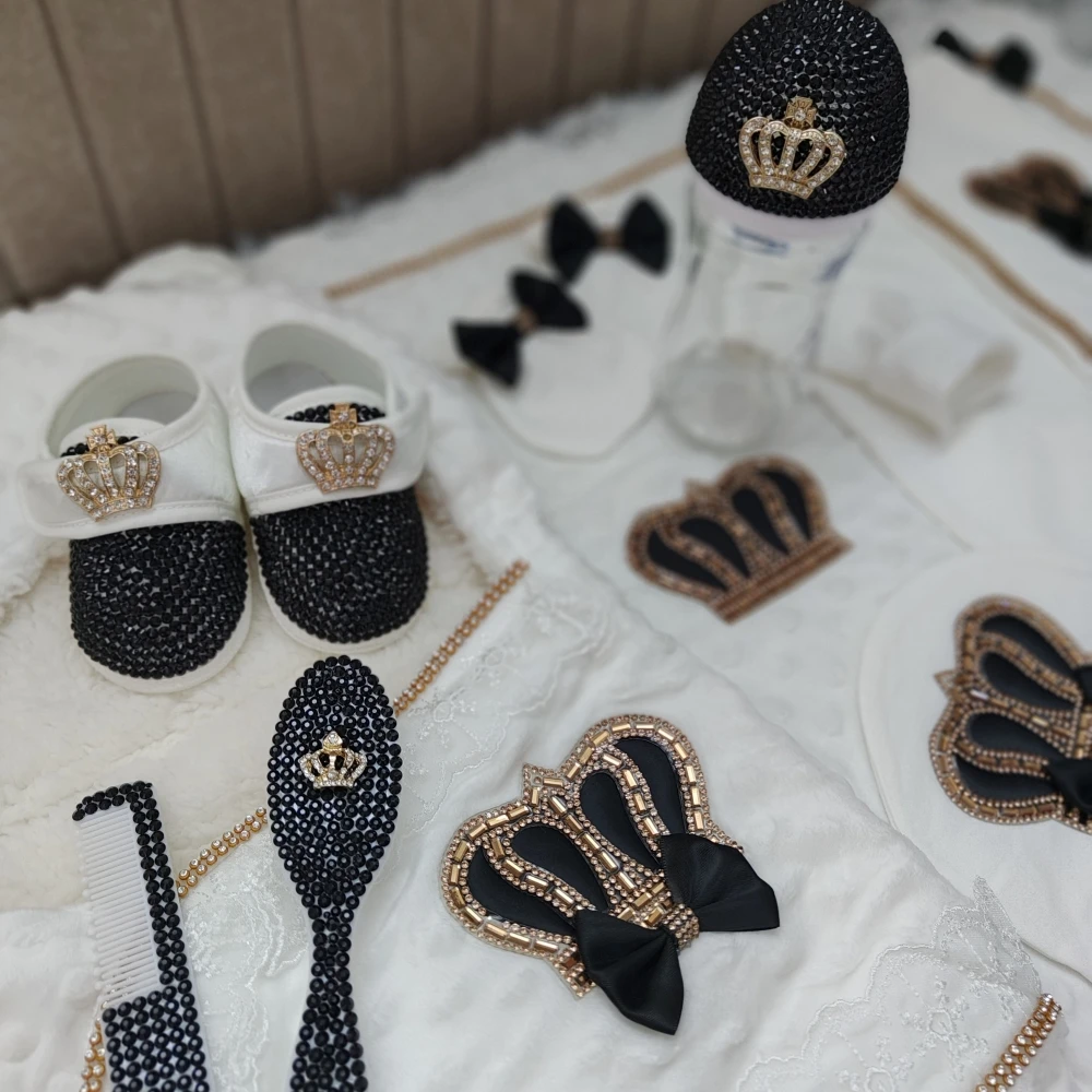 Dollbling Black Gold Newborn B - đánh giá và giá Baby Nursery Keepsake