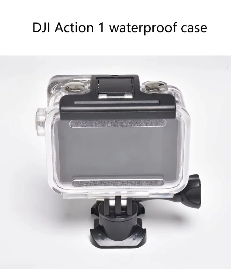 Waterproof Case /Box For DJI Osmo Action 1 Waterproof SHell Action Camera Accessories Protect Housing/Box/Diving Frame Cap