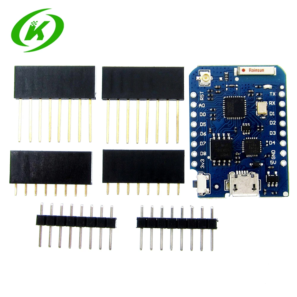 

5pcs D1 Pro mini 4M/16m with external antenna connector ESP8266 wireless Internet of things