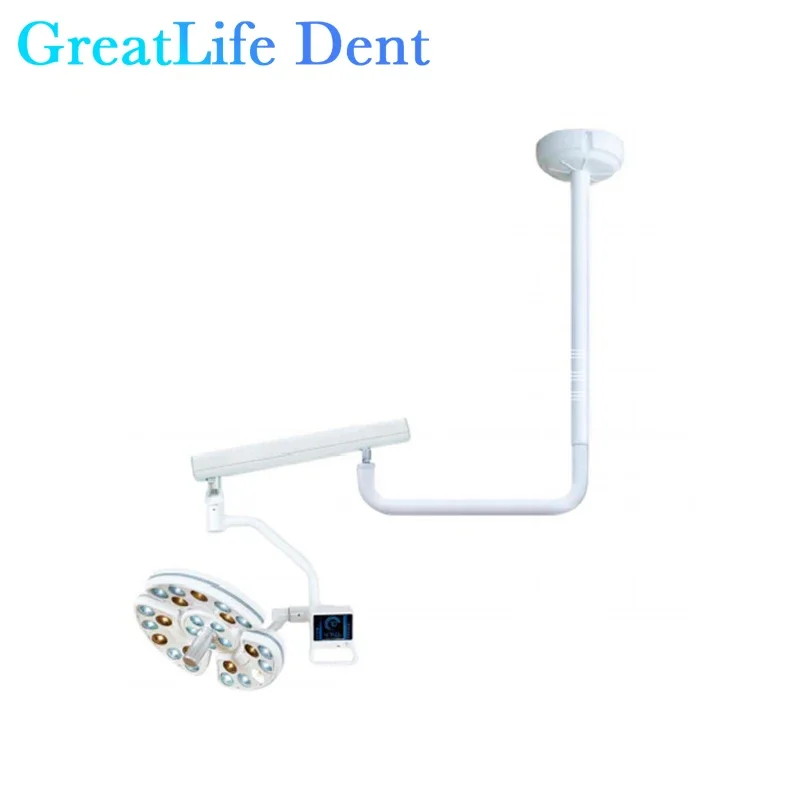 GreatLife Dent 38w 26Leds Dental Chair Pro Operation Shadowless Implant Ceiling Surgical Led Lights Lamp with Touch Screen