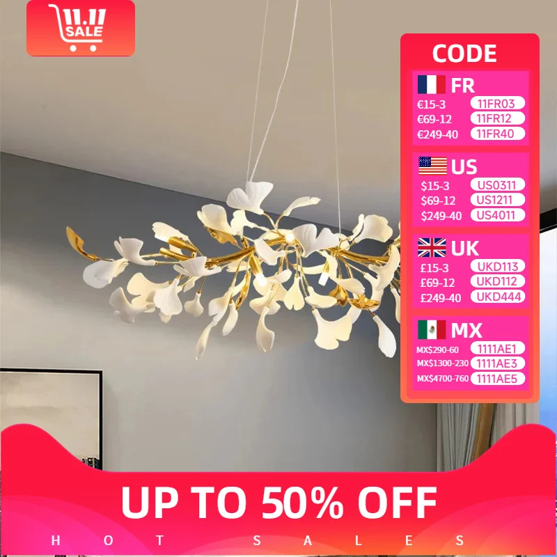 semplice-lampadario-in-ferro-foglia-di-gingko-linea-sospesa-soffitto-soggiorno-ristorante-sala-espositiva-decorazione-lobby-dell'hotel-luci-a-led