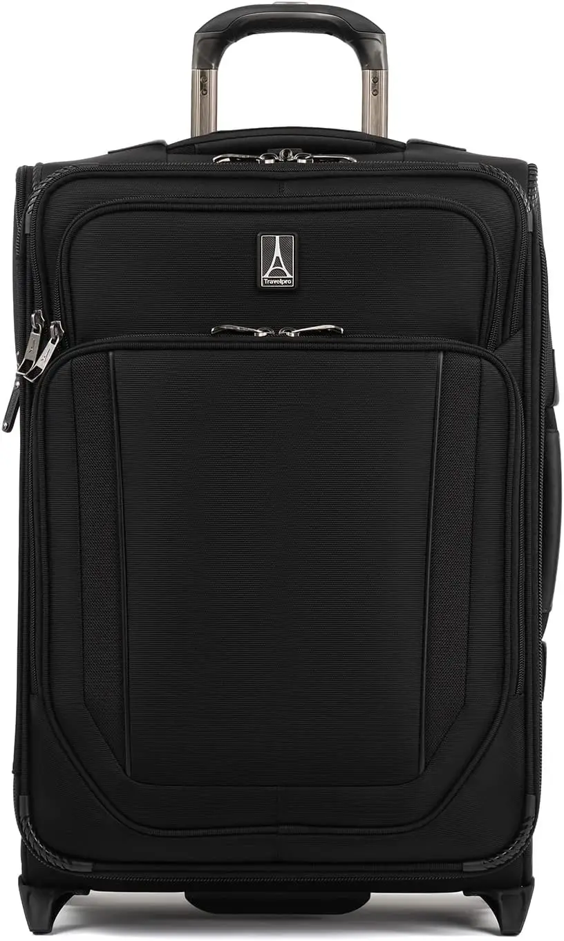 

Travelpro Crew Versapack Softside Expandable 2 Wheel Upright-Luggage, External USB Port, 17-Inch-Laptop Pocket, Men and Women, J