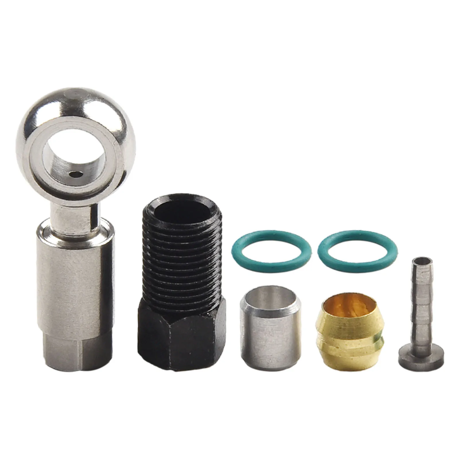 Bicycle Brake Cable End Banjo Sets BH90 Insert Connecter Oil Needle Olive Head For Shimano Hydraulic Disc Brake Hose MTB Bike