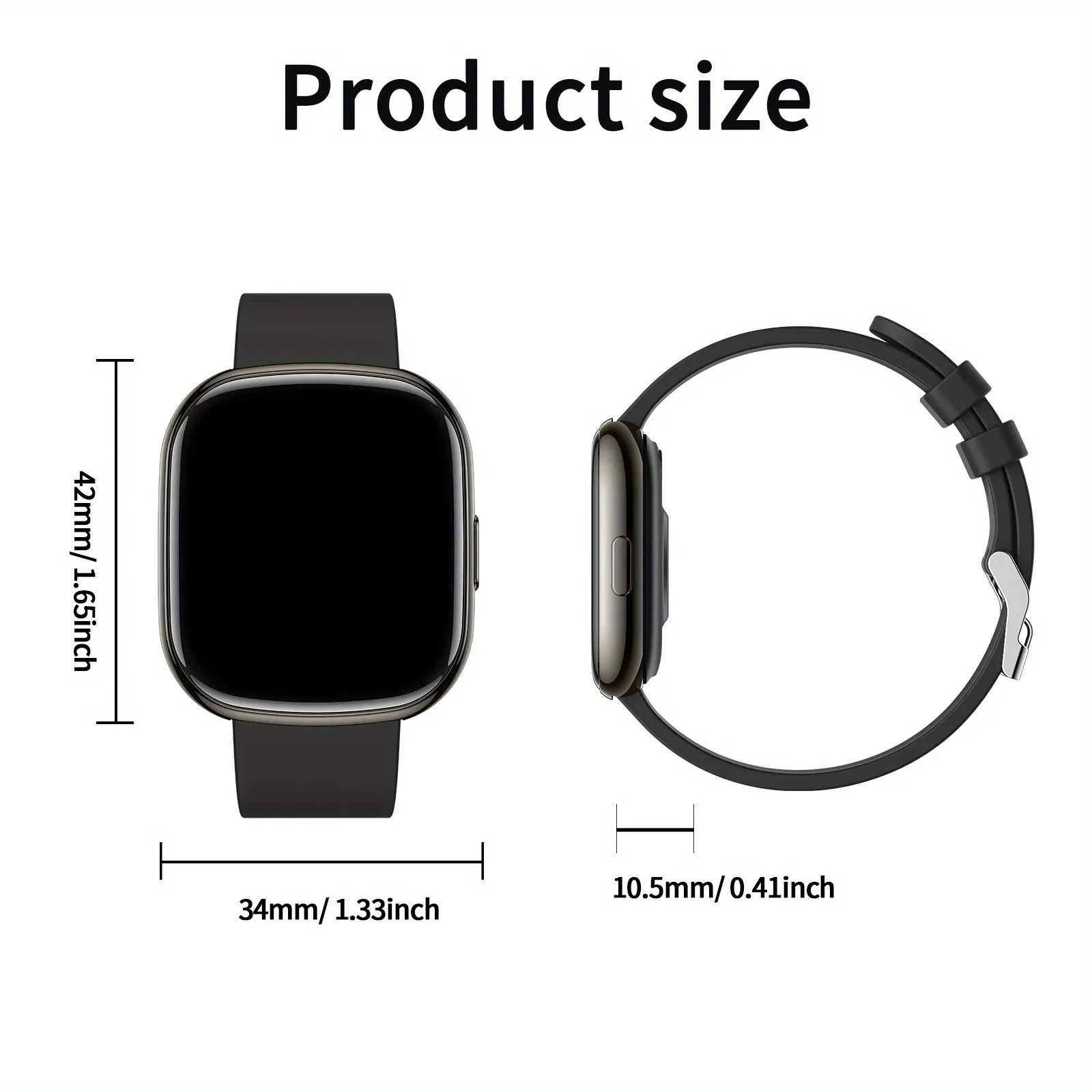 สมาร์ทวอทช์รุ่นใหม่ปี 2025 ทันสมัย รองรับการโทรแบบไร้สาย แจ้งเตือนสายเรียกเข้าและปฏิเสธสายโทรเข้า พร้อมเครื่องนับก้าว และเตือนข้อความ