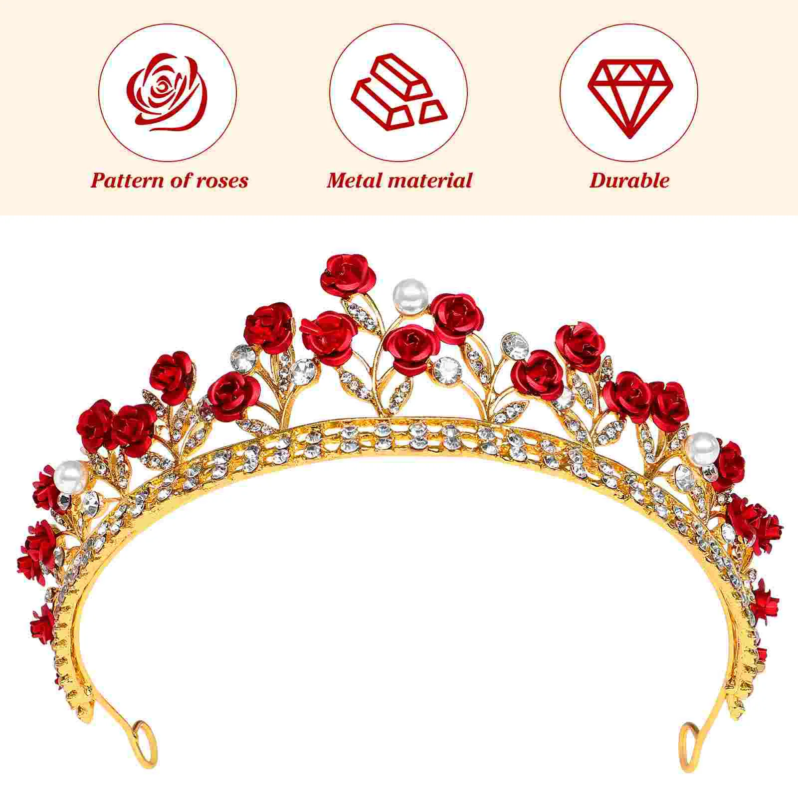 Headgear Miss Women's Formal Dresses Wedding Decorations Womens Hair Accessories Girl Headdress Tiara