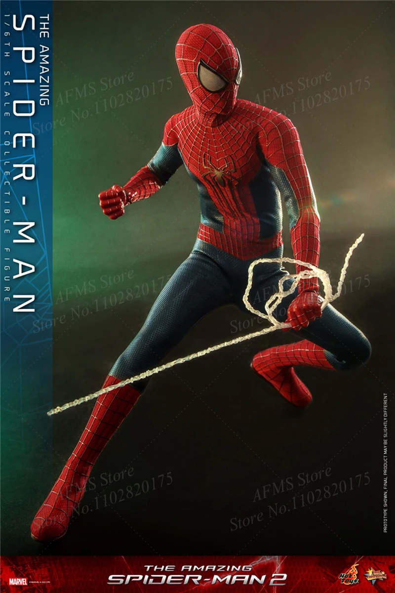 Hot Toys MMS658 Sammlerfigur im Maßstab 1:6, The Amazing Spider-Man Garfield, 12 Zoll, Herren-Soldat, Actionfigur, Modellspielzeug