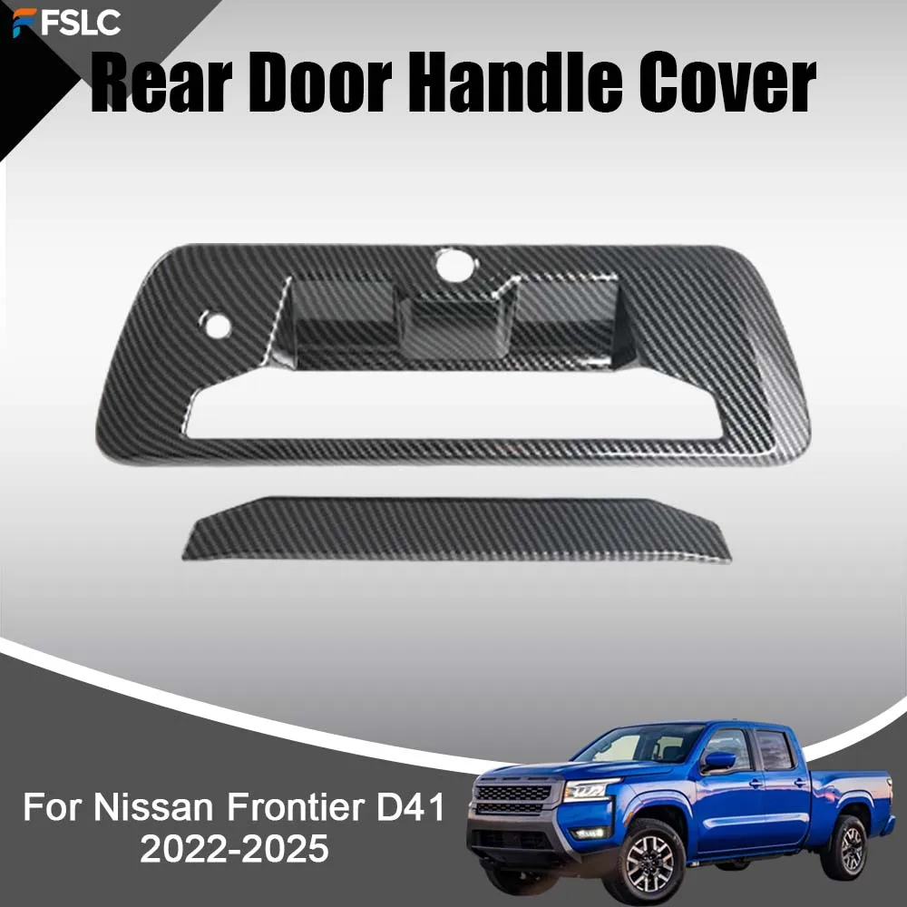 

Car Decoration Rear Door Handle Cover For Nissan Frontier D41 2022-2025 Car Styling Stickers Upgrade Modify A Car