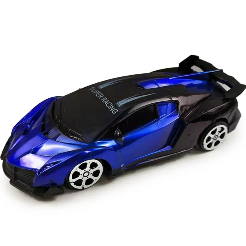 3Pcs Children's Puzzle Toys Simulation Cool Colorful Mini Plastic Racing Car Toy Model Creative Desktop Game Toys Pull Back Car