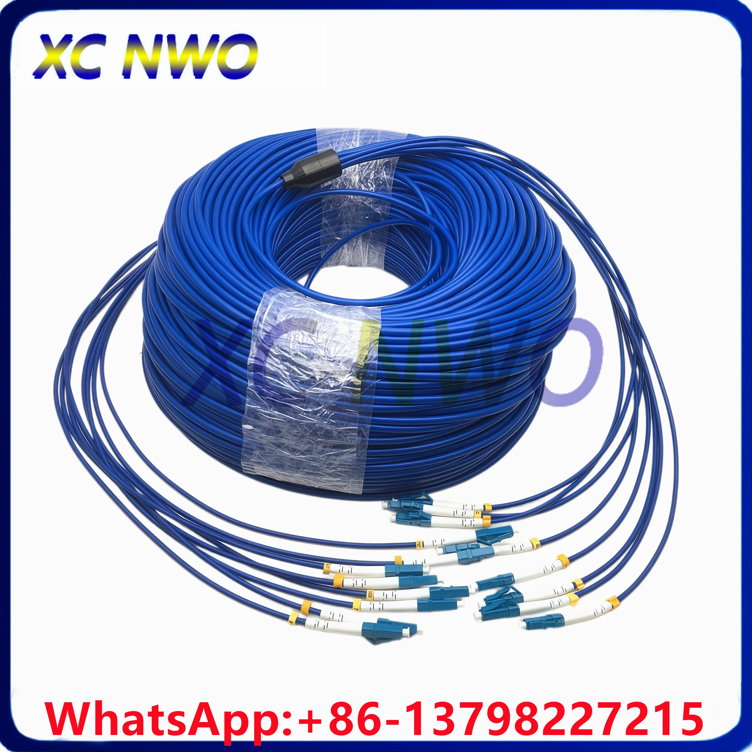 Cavo Patch In Fibra Ottica Armato 8 Fibre 200M SM G652D, 4.5Mm, Rivestimento In Pvc, LCUPC-LCUPC-image