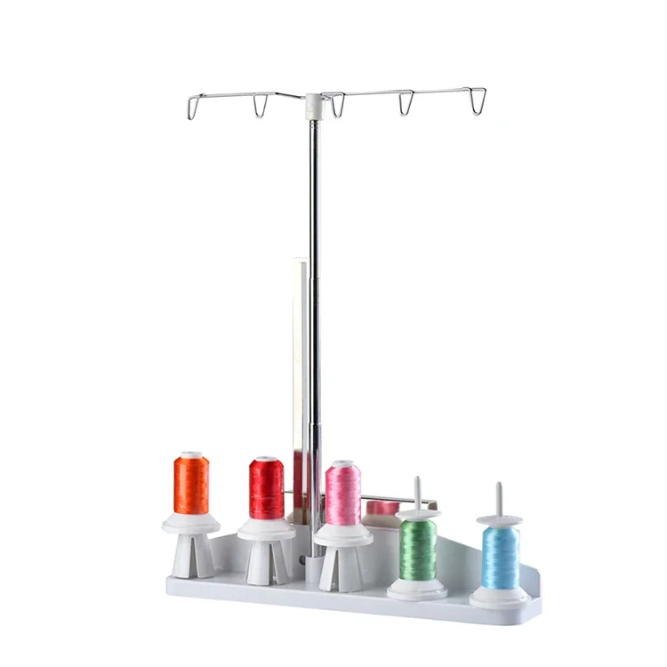 

-Sewing Parts Notions 5-Spool Thread Stand For Janome Memory Craft 300E 350E 9000 9500 Sewing Machine Thread Stand