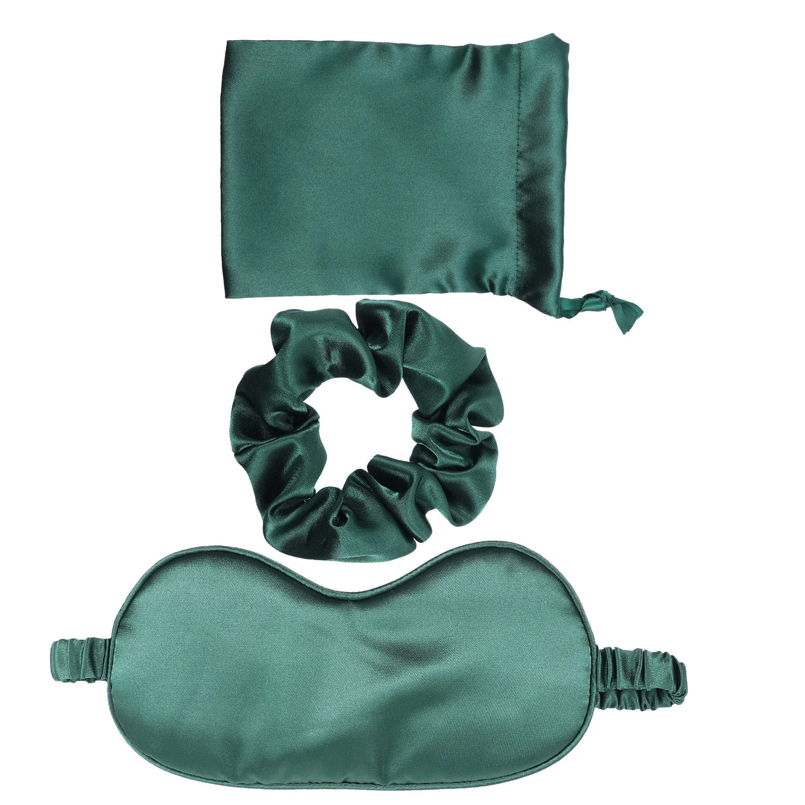 

3 шт./компл., комплект масок для сна, дорожные тени для век для уменьшения стресса, чехол для глаз с резинками для волос, шнурок