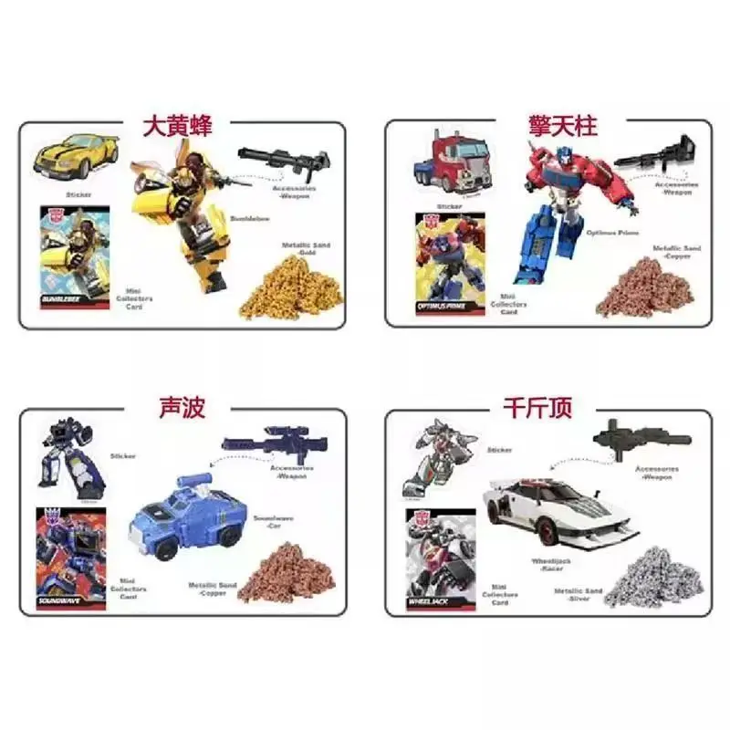 Zuru Five Times Surprise Egg Transformers Autobot Optimus Prime Figuur Blind Box Speelgoedcadeau voor jongens