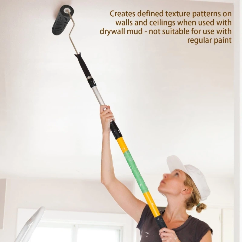9Inch Texture Roller Professional Pattern Roller Enduring