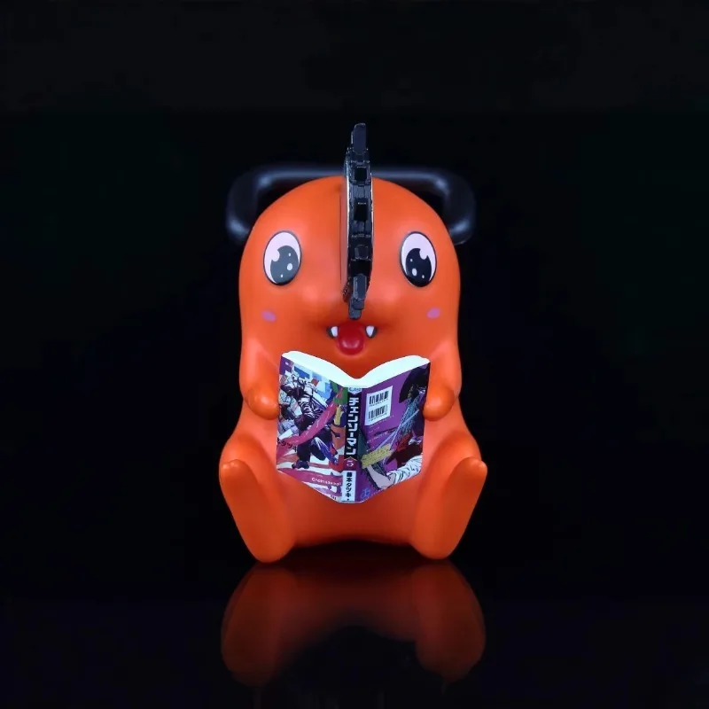 بالمنشار رجل Pochita عمل الشكل تمثال تمثال نموذج جمع سطح المكتب الحلي نماذج أنيمي عيد الميلاد حفلة عيد ميلاد هدية #3