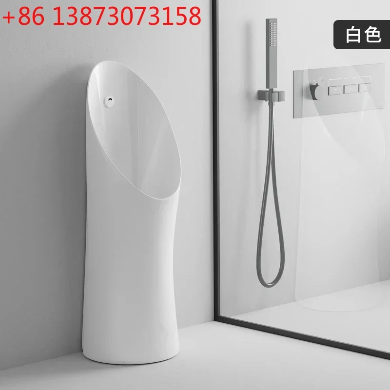 Men's urinal automatic flushing sensor urinal vertical urinal integrated floor type