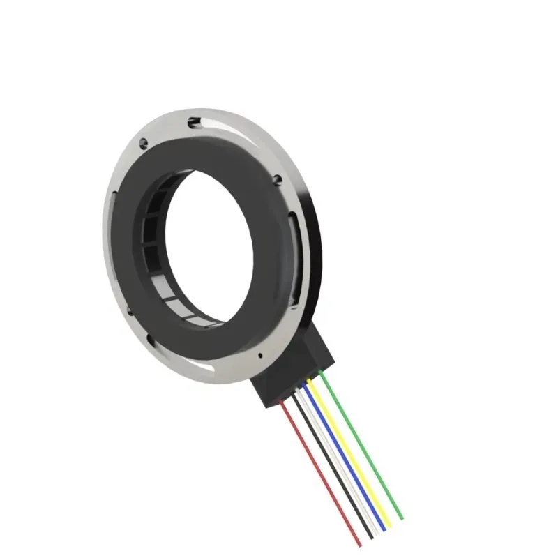 Custo m 100mm 6x Pole Pairs Absolute Encoder Motor Resolver Sensor Rotor Aperture 38.02mm Passive Magnetic 12-bit IP69 Encoders