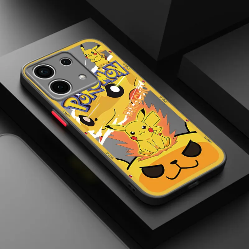 Anime Digimon Adventure Frosted Translucent Phone Case For Redmi 9A 9C 9i 9T 10 Prime 10C K30 K40 S K20 Pro Gaming Plus