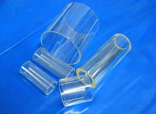 Both ends open clear borosilicate glass tube OD80*T2*H100