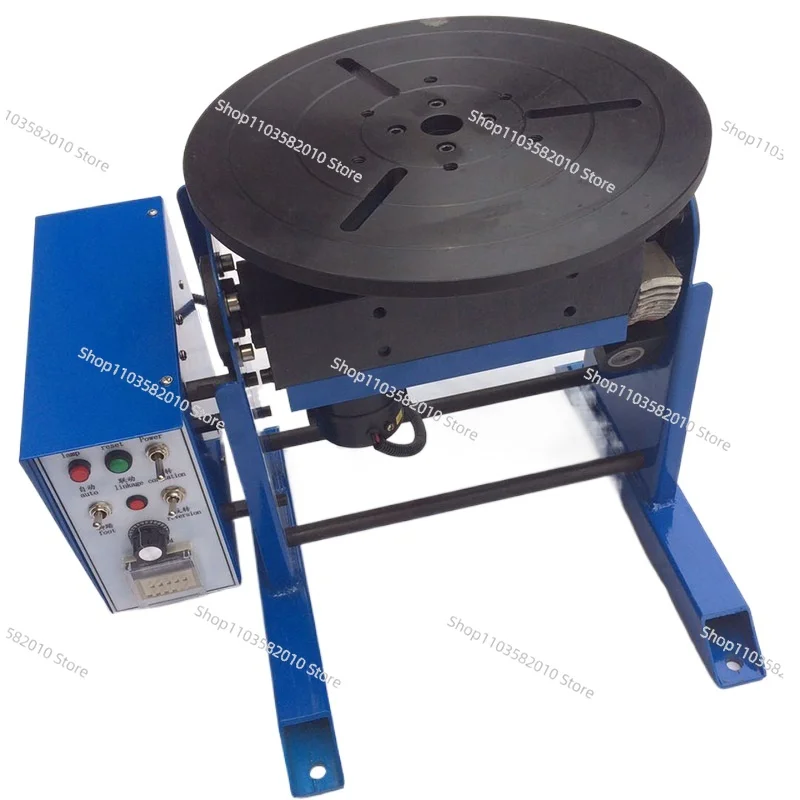 30KG Circular Seam Welding Positioner, Automatic Welding Turntable for Pipe Flange & Tank Welding