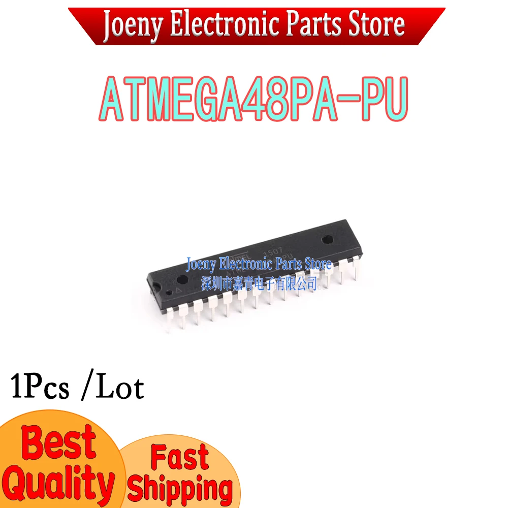 ATMEGA48PA-PU DIP-28 plastic shell