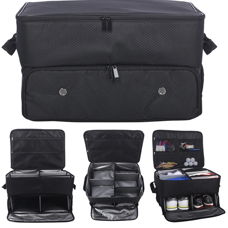 

New golf multi-functional bags, shoe clothing GOLF finishing bags, car storage