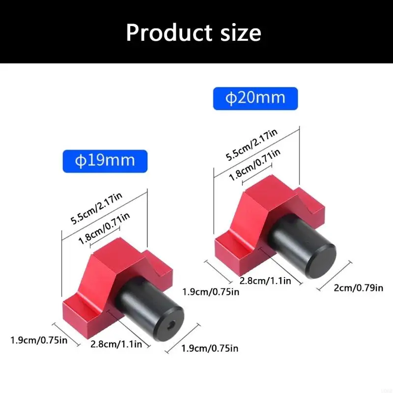 Kẹp gỗ Giới hạn dừng băng ghế Kẹp chó làm bàn làm việc bằng cách ngăn chặn các kẹp bàn gỗ