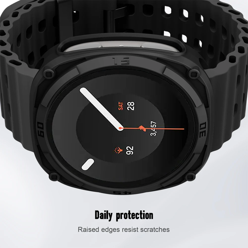 Robuste Hülle für Samsung Galaxy 9 8 44mm 40mm Zubehör Harter PC-Stoßfänger Schutzrahmen Schutzabdeckung für Galaxy Watch 9 – Detail 8