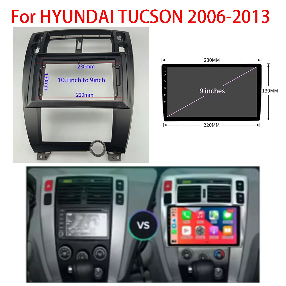 

Для 2006-2013 годов HYUNDAI TUCSON (7/9/10,1 дюйма) Автомобильный радиоприемник Android GPS MP5 Стереоплеер Головное устройство Панель приборной панели Installa