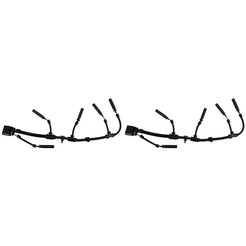 

2X Car Glow Plug Bridge Wiring Harness 070971277B For VW Transporter 2003-2010 2.5 TDI