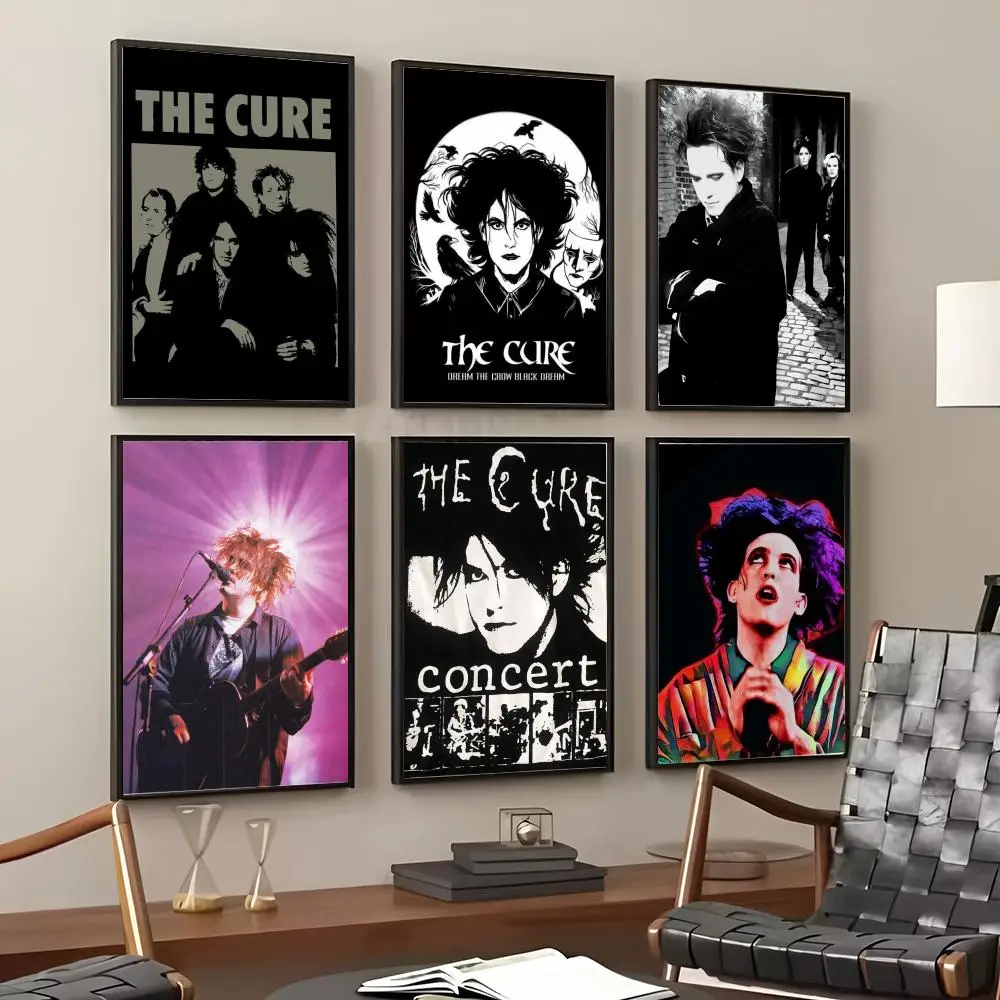 Band The C-cure Painting Calligraphy Cotton Canvas Wall Art Poster HD Print Modern Home Decor Painting