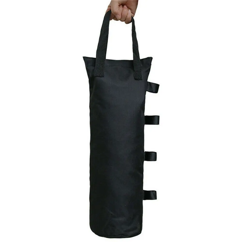 Durable Black Tent Sandbag with Handle Garden Gazebo Foot Leg Weights Sand Bag Sand Shelter Party Tent Set Camping Tools