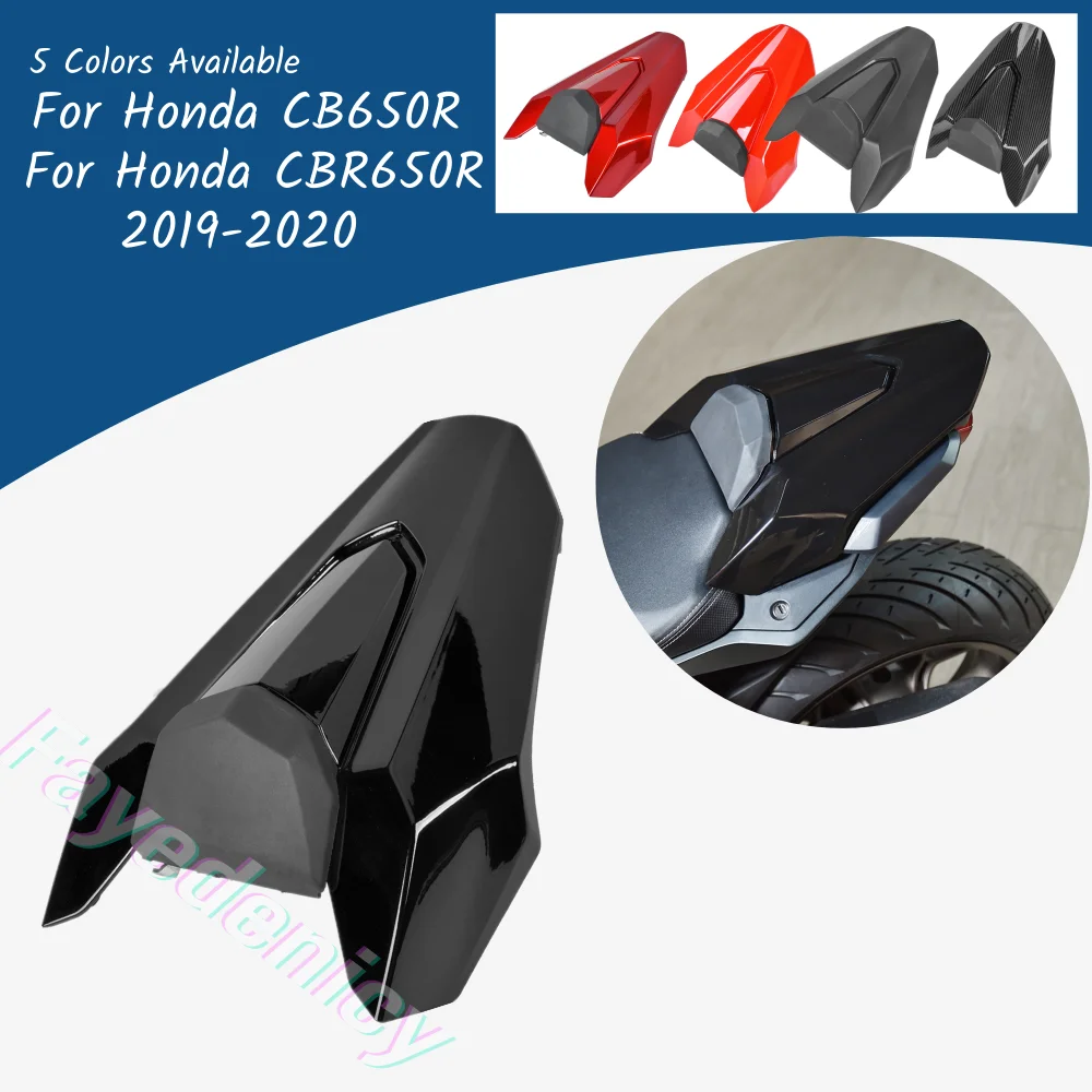 For Honda CB650R CBR650R 2019 2020 CB CBR 650R CB650 CBR650 R Motorcycle Seat Cover Rear Passenger Seat Cowl Hump Fairing