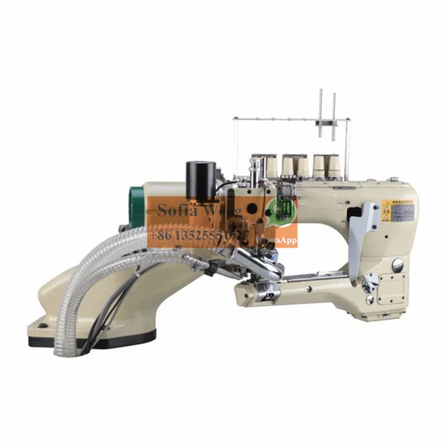 آلة خليط أوتوماتيكية آلة خياطة السراويل القرش آلة خياطة حمالة الصدر سلس