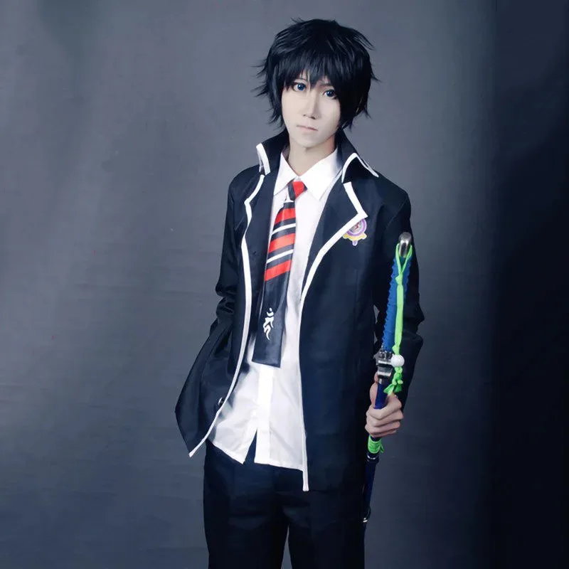 أنيمي آو نو الأزرق طرد الأرواح الشريرة رين زي Okumura Yukio تأثيري زي مدرسي ذكر 3'f,6;t.8' #4