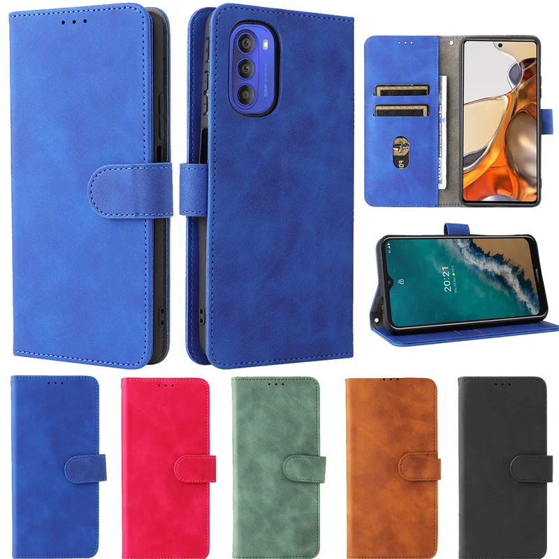 

For Motorola Moto G71 g71 A 71 MOTOG51 5G Case Skin Feel Book Flip Funda For Moto G51 G 51 g51 Cover Protect Mobile Phone Case