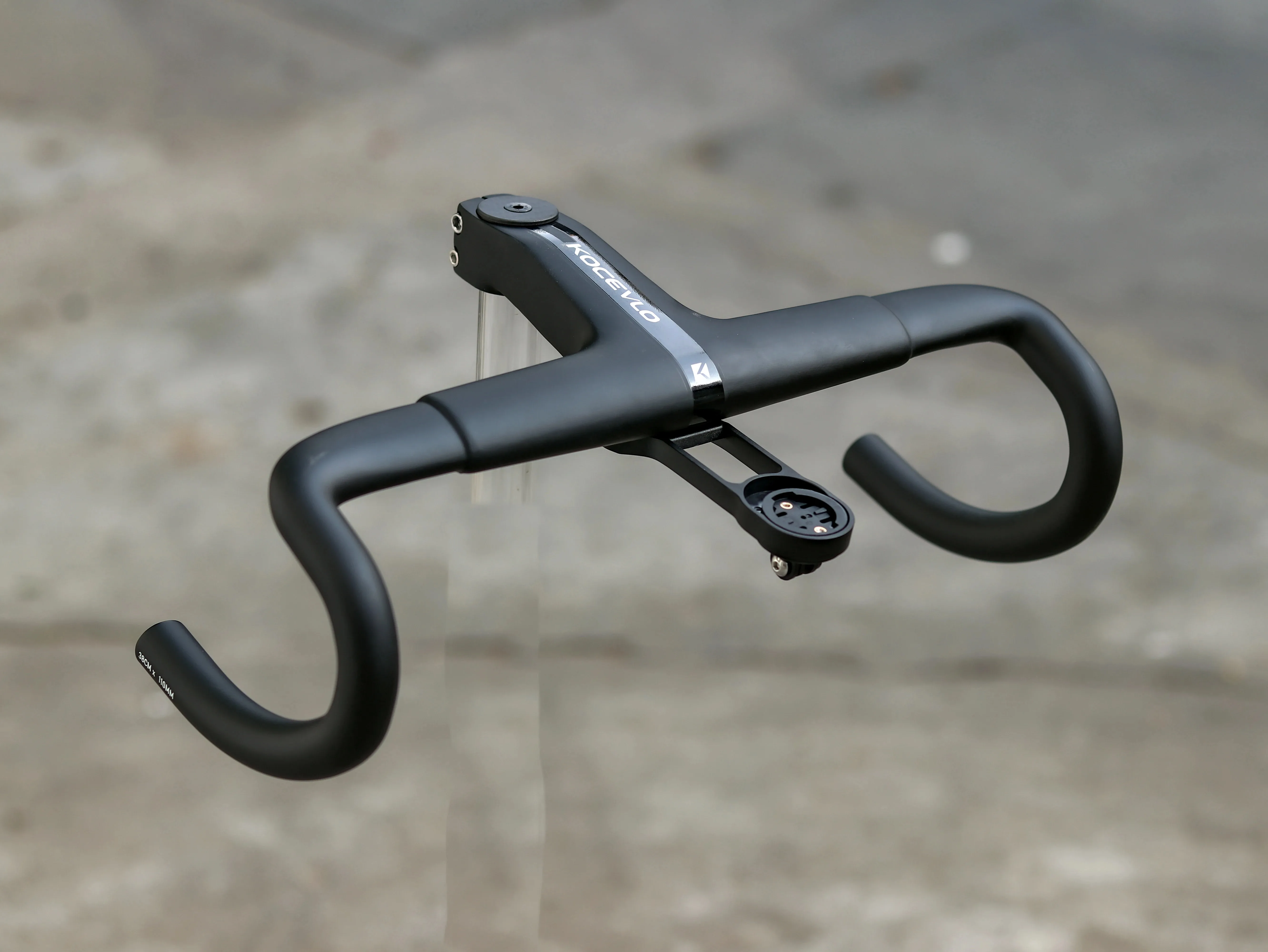 KOCEVLO OD2 31,8MM Carbon-Rennrad Integrierter Lenker mit Vorbau Rennradlenker 380/400/420MM