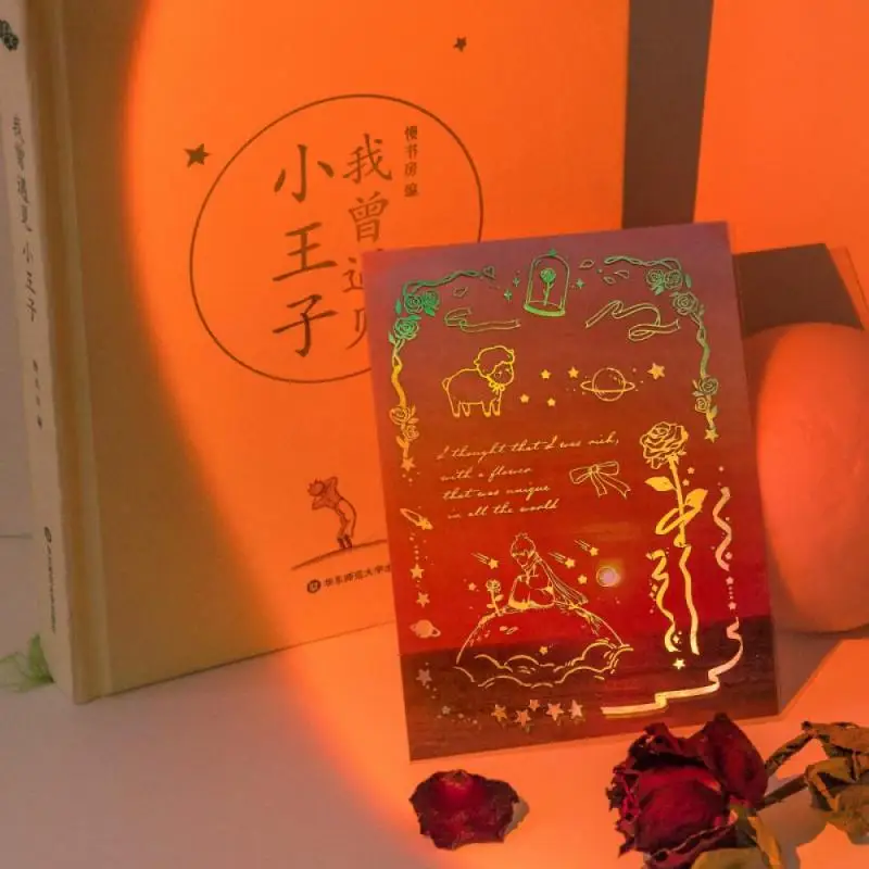 Mr.paper 4 Styles 2Pcs/bag Cartoon Characters Sticker Literature Cute Little Prince Hand Account Decoration Stationery Stickers