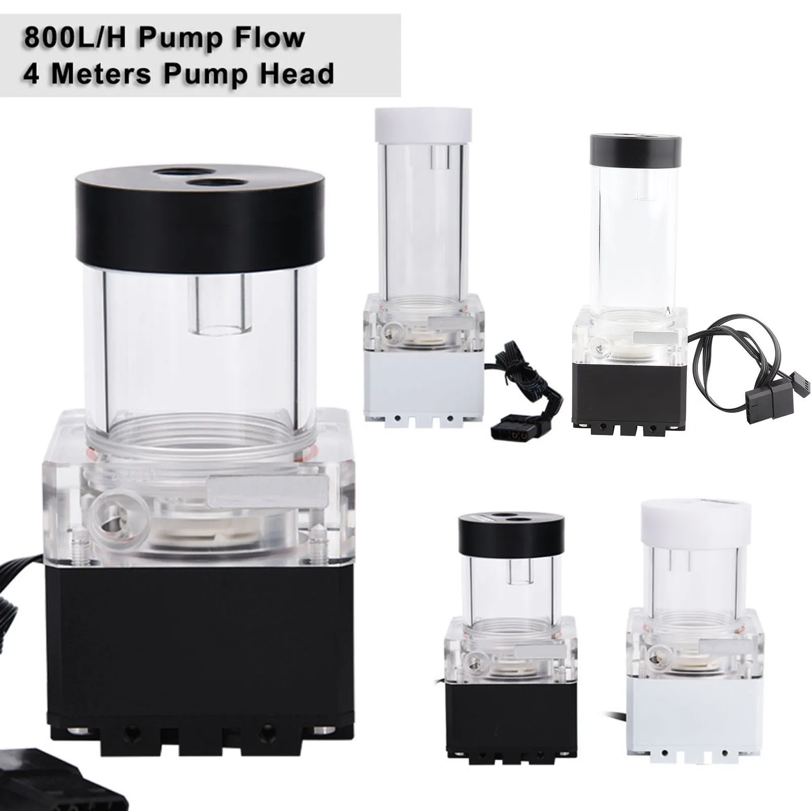 

650L/H Computer Pump 3.5 Meters Pump Head Fast Heat Dissipation Computer Computer Water Cooling Pump PC Cooling Pump