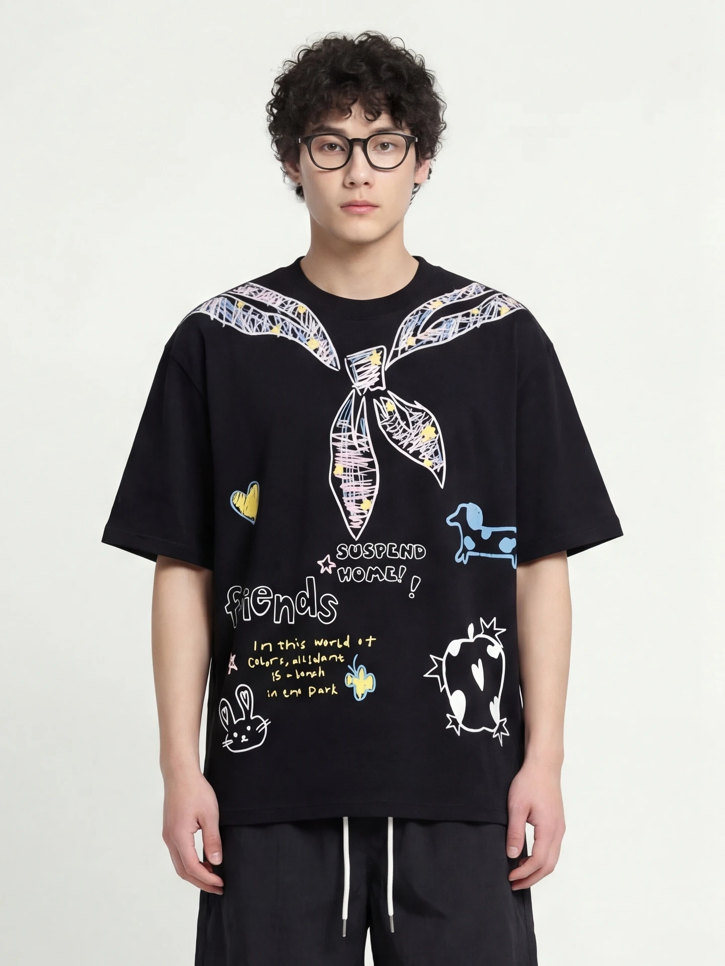 

from fiti Handpainted ort Sve Tirt Ethnic Men's Clothing Unique Artistic Design Summer Faion ow irt